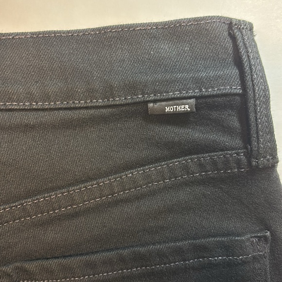 MOTHER The Tomcat Black Ankle Jeans Size 28 - Picture 9 of 16